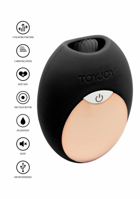 TOYJOY Diva Mini Tongue silikonowy stymulator ładowany USB rożowy