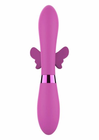 TOYJOY Farfalla Festival Vibrator silikonowy 7 trybow USB fioletowy