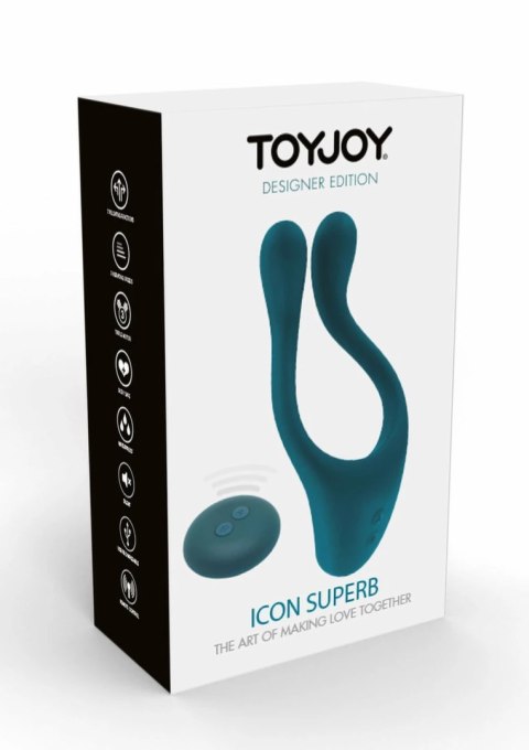TOYJOY Icon 2 Superb Couples Massage - masażer dla par, 3 silniki, pilot