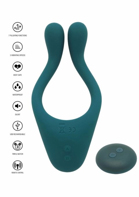 TOYJOY Icon 2 Superb Couples Massage - masażer dla par, 3 silniki, pilot