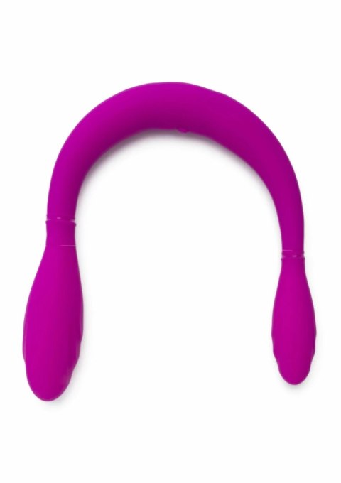 TOYJOY Infinity Double Dildo silikonowy, podwojny, ładowany USB, fioletowy