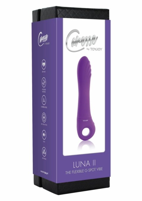 TOYJOY Luna II Flexible - silikonowy masażer punktu G, wodoodporny