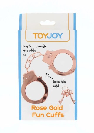 TOYJOY Metal Handcuffs - stalowe kajdanki z regulacją, srebrne