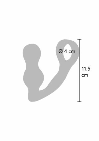 TOYJOY Power Plug & Penisring Vibrating - wodoodporny zestaw wibrujący TPE