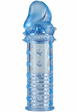 TOYJOY Power Stud Sleeve transparentny rękaw intymny TPE uniwersalny