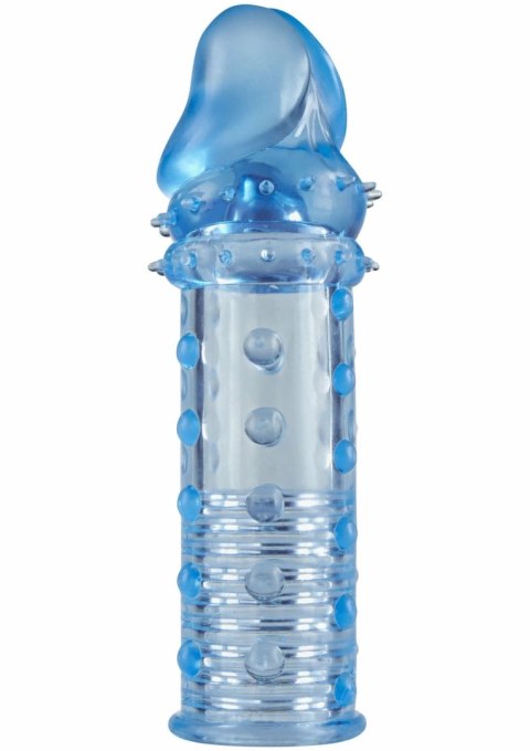 TOYJOY Power Stud Sleeve transparentny rękaw intymny TPE uniwersalny