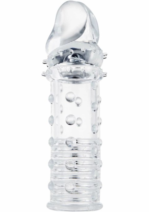 TOYJOY Power Stud Sleeve transparentny rękaw intymny z wypustkami TPE