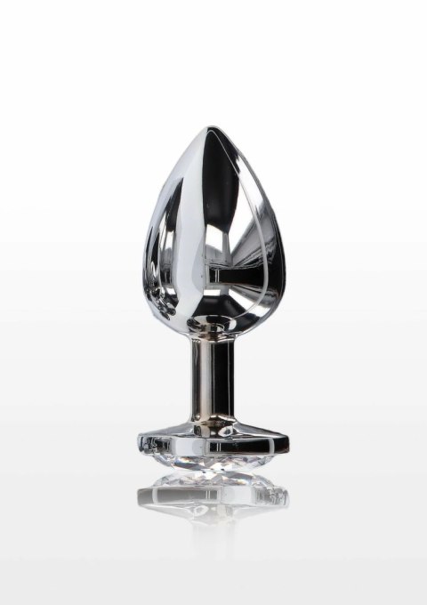 TOYJOY Starlight Booty Jewel Large aluminiowy z kryształem 8,5 cm