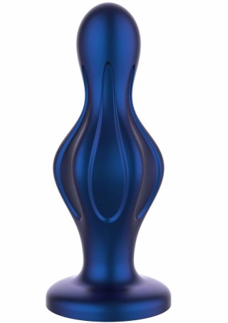 TOYJOY The Batter metaliczny niebieski korek analny silikonowy