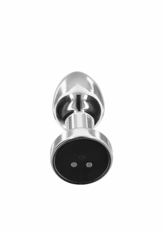 TOYJOY The Glider Vibrating Plug Small stalowy, 7 trybow, USB