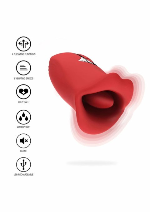 TOYJOY The Kisser Designer Edition - symulator ust z wibracjami