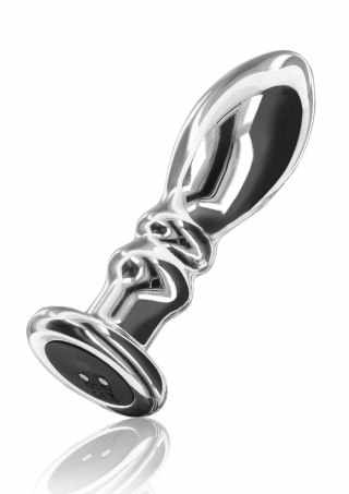 TOYJOY The Slider Vibrating Plug Medium stalowy, 7 trybow wibracji