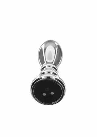 TOYJOY The Slider Vibrating Plug Medium stalowy, 7 trybow wibracji
