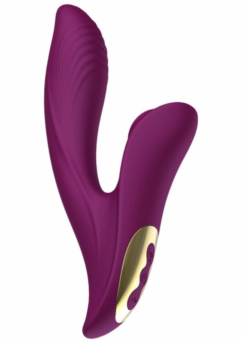 ToyJoy Athena Tapping Sensation Vibrator silikonowy, wodoodporny, 10 trybow