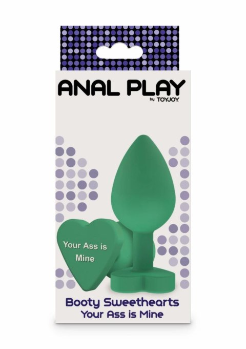 ToyJoy Booty Sweethearts Your Ass Is Mine silikonowy korek serce