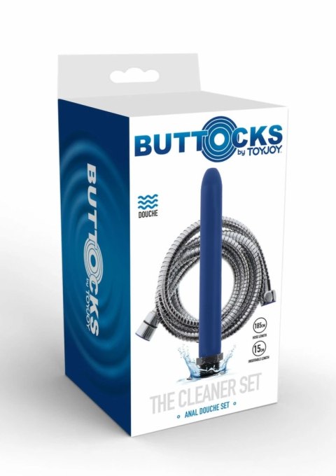 ToyJoy Buttocks The Cleaner Shower Set 15 cm - zestaw higieniczny z wężykiem