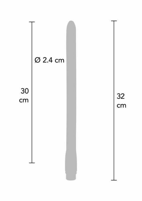 ToyJoy Buttocks The Surge Anal Douche 30 cm - elastyczny system higieniczny