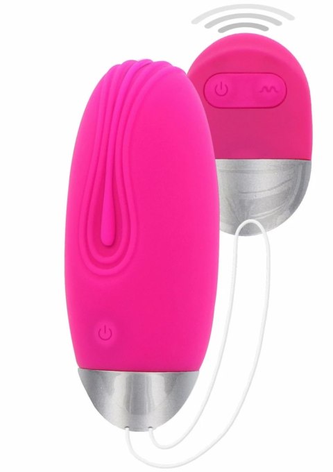 ToyJoy Funky Fun Toys Funky Remote Egg silikonowy model z pilotem fioletowy