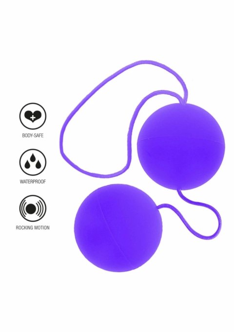 ToyJoy Funky Love Balls kulki intymne silikonowe rożowe 3,5 cm 8713221328267