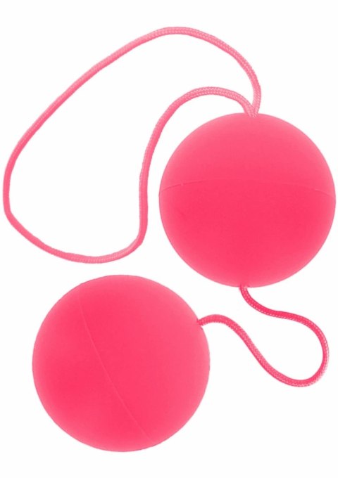 ToyJoy Funky Love Balls kulki intymne silikonowe rożowe 3,5 cm