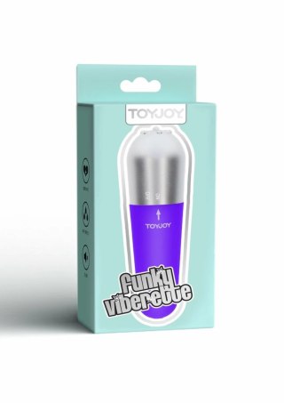 ToyJoy Funky Viberette mini masażer wibrujący, kompaktowy, rożowy