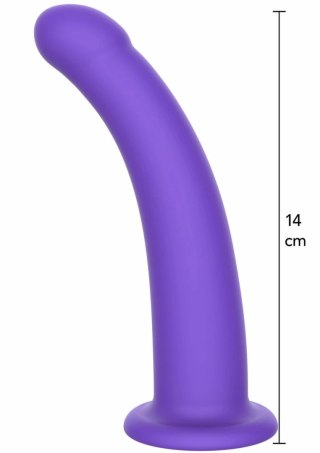 ToyJoy Get Real Harness Dong Silicone M - silikonowy model z przyssawką, średni