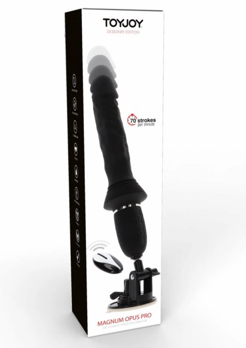 ToyJoy Magnum Opus Thruster Pro - maszyna intymna z funkcją ruchu i pilotem