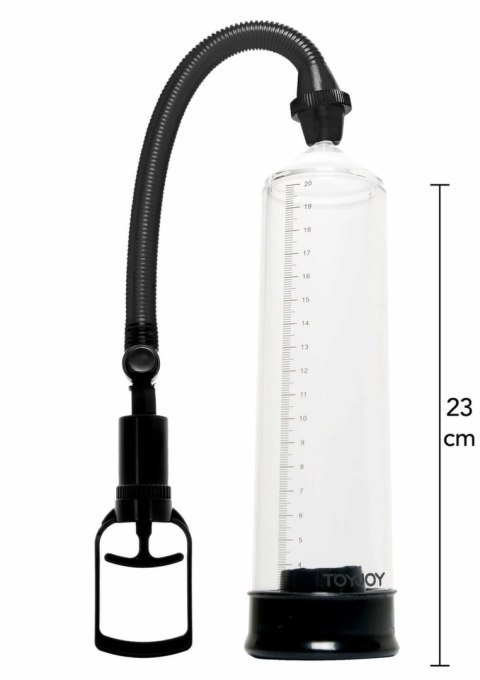 ToyJoy Power Pump pompa prożniowa do ćwiczeń z manometrem 8713221015679