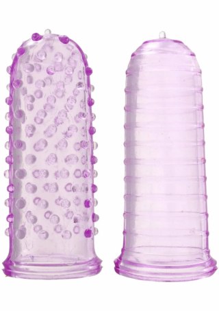 ToyJoy Sexy Finger Ticklers silikonowe nakładki na palce z teksturą TPR