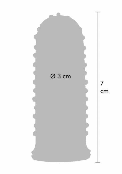 ToyJoy Sexy Finger Ticklers silikonowy nakładka na palec z wypustkami TPR