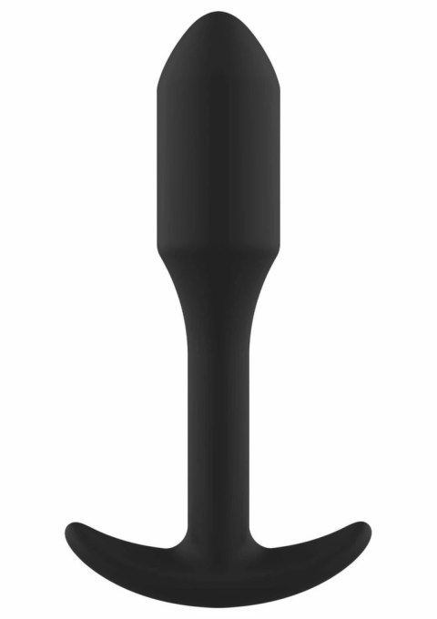 ToyJoy Smooth Anal Plug Small silikonowy korek anatomiczny 9,7 cm czarny