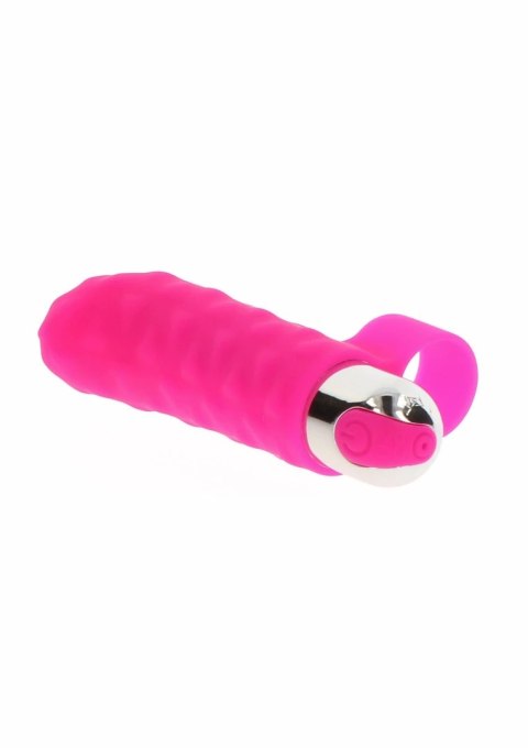 ToyJoy Tickle Pleaser Rechargeable silikonowy mini masażer palcowy USB 7 trybow
