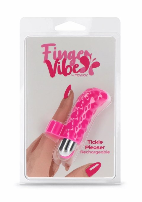 ToyJoy Tickle Pleaser Rechargeable silikonowy mini masażer palcowy USB 7 trybow