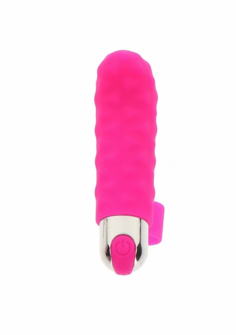 ToyJoy Tickle Pleaser Rechargeable silikonowy mini masażer palcowy USB 7 trybow