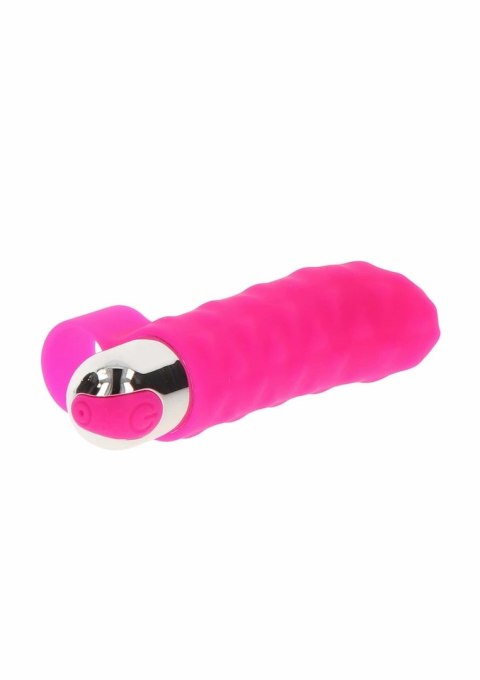ToyJoy Tickle Pleaser Rechargeable silikonowy mini masażer palcowy USB 7 trybow