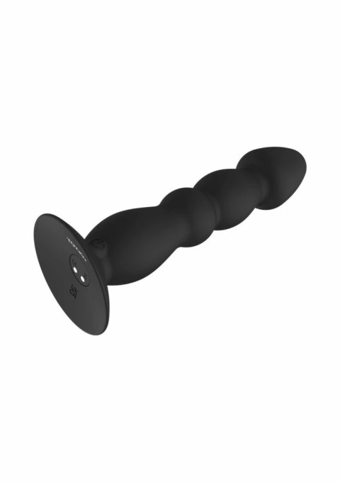 ToyJoy Vibrating Anal Plug Large silikonowy, wielofunkcyjny, 17 cm, czarny