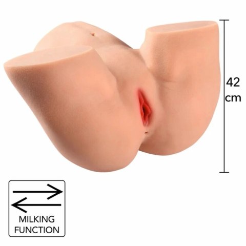 Hidden Desire Big Ass Milking Bitch 16kg - Tors z funkcją masażu, IPX7