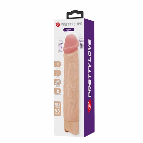 Pretty Love Osric wibrator elastyczny 10 trybow USB-C naturalny wygląd