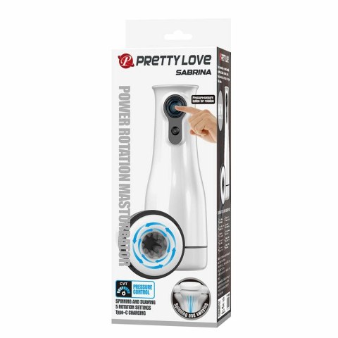 Pretty Love Sabrina - automatyczne urządzenie obrotowe dla mężczyzn USB