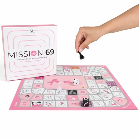 SECRET PLAY Mission 69 gra planszowa dla par - 69 wyzwań, zestaw