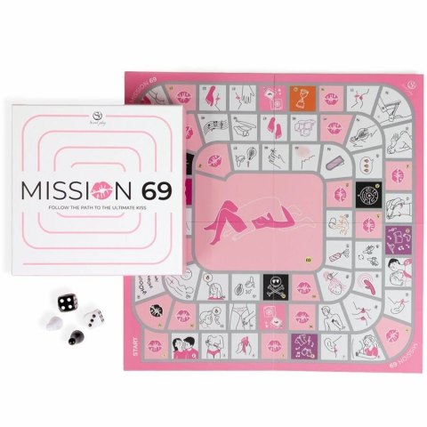 SECRET PLAY Mission 69 gra planszowa dla par - 69 wyzwań, zestaw
