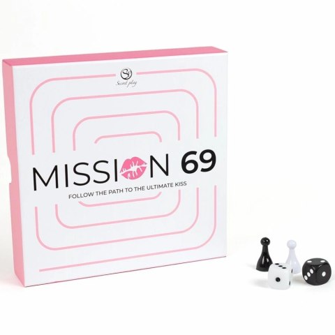 SECRET PLAY Mission 69 gra planszowa dla par - 69 wyzwań, zestaw