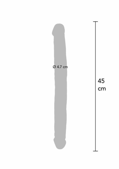 TOYJOY Get Real Double Dong PVC 45 cm - podwojny model elastyczny