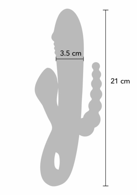 ToyJoy Caleona Triple Temptation wielofunkcyjny masażer 3-silnikowy 10 trybow