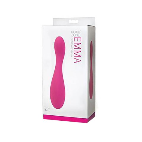 Adam & Eve Emma - silikonowy wibrator ładowalny, ergonomiczny 10 cm