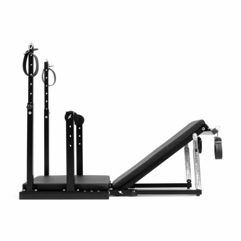 Bedroom Fantasies Kiotos Restraint Chair Low - wytrzymały fotel z regulacją pozycji