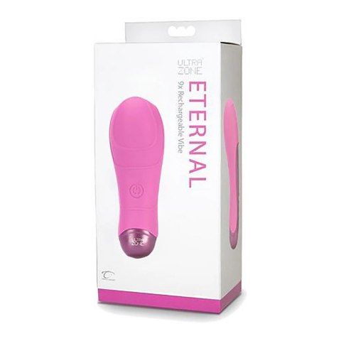 Eternal - Wibrator ładowalny silikonowy, 9 trybow wibracji, wodoodporny