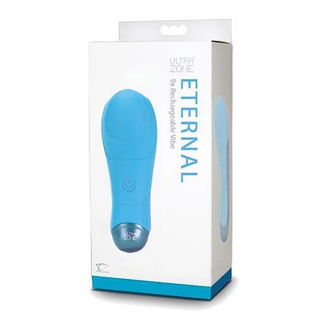 Eternal - Wibrujący masażer silikonowy, ładowany USB, 9 trybow