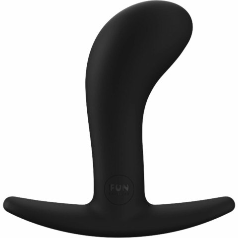 Fun Factory Bootie M korek anatomiczny silikonowy czarny 9,8 cm
