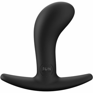 Fun Factory Bootie S czarny - anatomiczna zatyczka silikonowa, rozmiar S